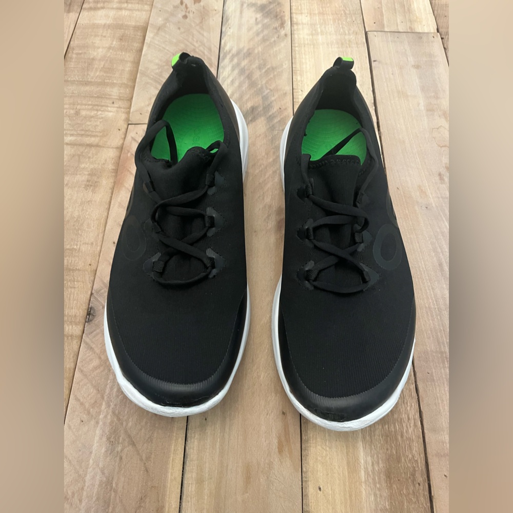 OOFOS Men’s 00MG Sport Low Shoe Black Size M14 (1012023-102)